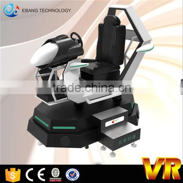 Cool Design Movie Power Electric Car Racing Game Machine 9D vr Racing Simulator