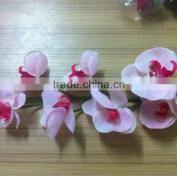 Hot Sale Fabric Flower Artificial Orchid