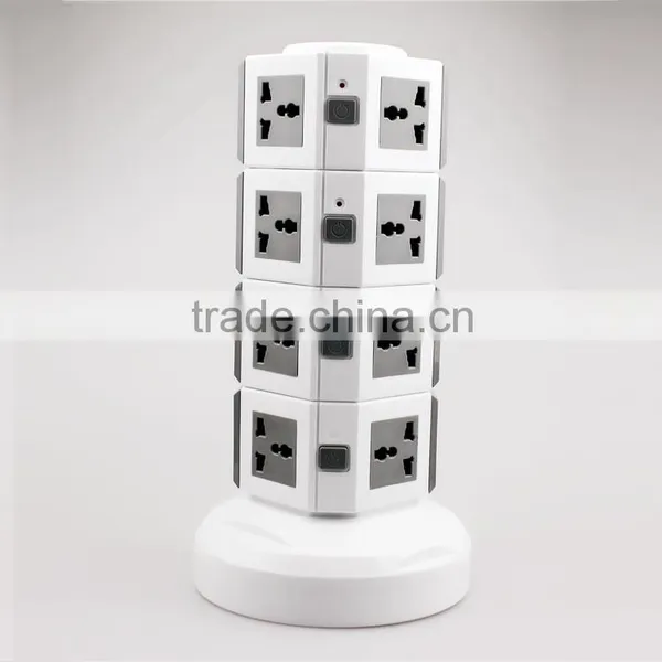 ME-S4 Four Layers Electrical Plug Socket With 4 USB Control in Each Layer and 5-meter Power Line photo-3