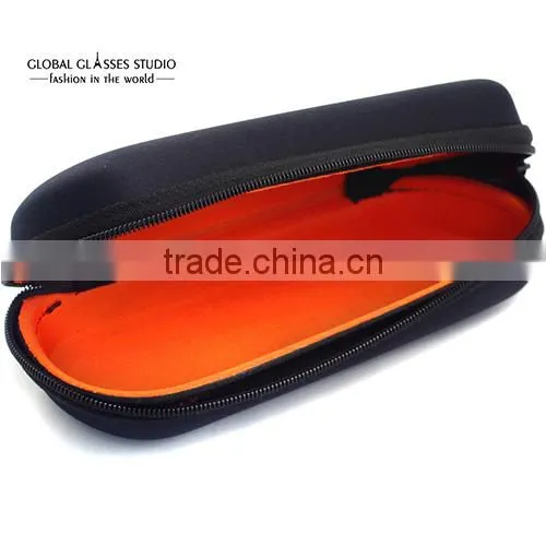 Protable Sunglasses Pouch Zipper Eyeglasses Hard Black Case 160*70*40mm For Small Sunglasses and Optica Frames Case005 photo-5