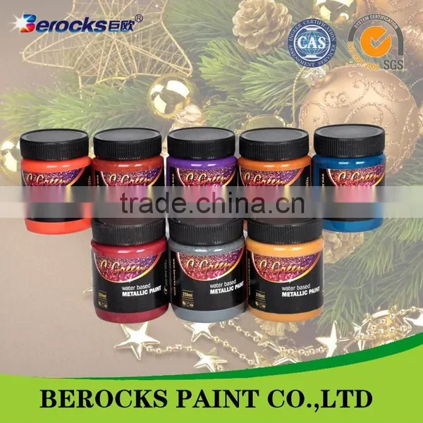 Water Based Washable Metallic Paint/metal Paint With OEM/private Label Acrylic Paint photo-6