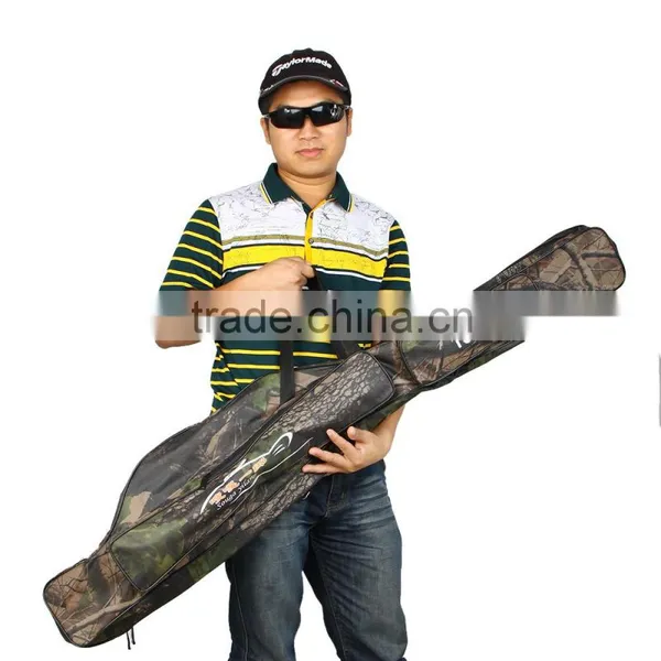 1.3M 2 Layers Water Resistant Fishing Rod Tackle Fishing Bag photo-5