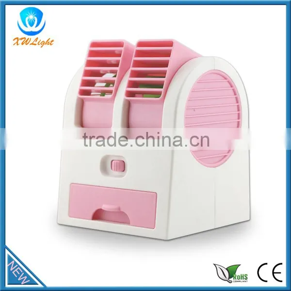 NEWEST 2 Outlet Portable Mini USB Fan DC 5V photo-3