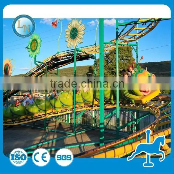 Outdoor Play Equipment Mini Roller Coaster Wacky Worm Train for Sale photo-5