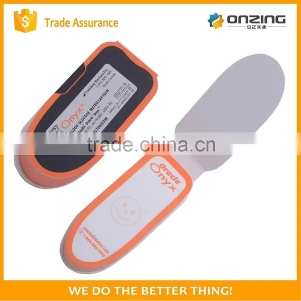 Onzing Good Quality Shaped Sticky Notepad Card Cover photo-2