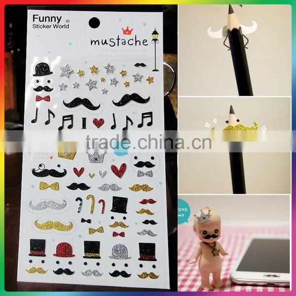Shiny and Glitter Stickers for Christmas Decoration photo-3