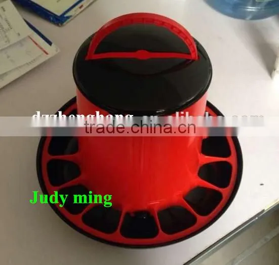broiler feeder, chick feeder and drinker for poultry