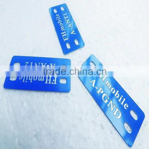 Aluminum Printing Nameplate, Decorative Aluminum Sheet Metal Nameplate Printed photo-6