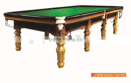 High Quality Of Solid Wood With Slate Billiard Table/Pool Table photo-5