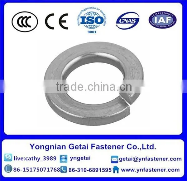 DIN127b Hot Dip Galvanized HDG Zinc Plated and Stainless Steel Spring Washer Din127 photo-4