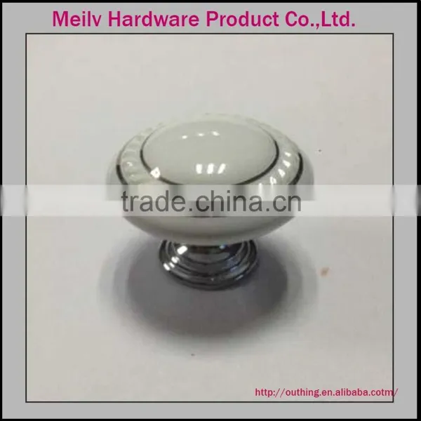 2016-2017 Furniture Kitchen Door Handles Ceramic White Knobs photo-2