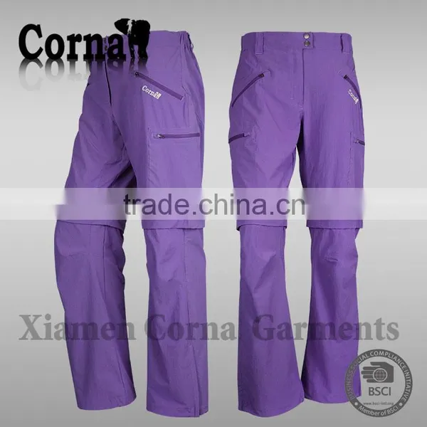 2016 New Design Lightweight Polyester Colorful Women Anti-wrinkle Ladies Fashion Short Pants for Wholesales photo-4