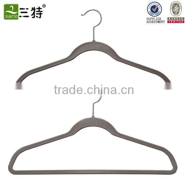 Metal Wire Flocking Hanger photo-3