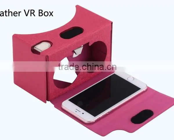 High-end PU Cardboard 2.0 Google vr in Shenzhen photo-2