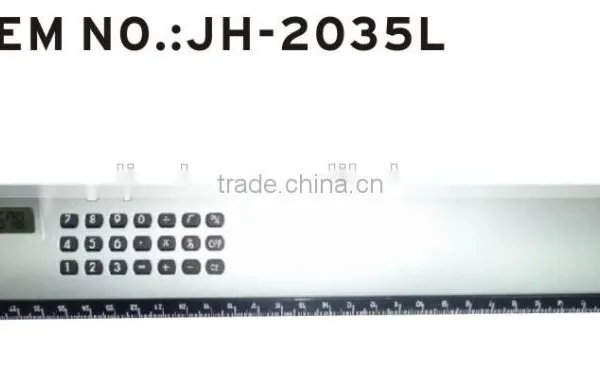 Stationery 15cm 8 Digit Ruler Calculator For School Promotion photo-5
