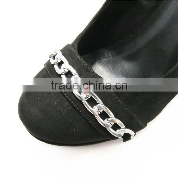 Gold Metal Flat Link Decorative Chain photo-5