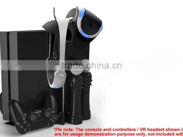 All-in-one Controller Charger Stylish Charge & Display Stand For PS4 / PS4 Slim / PS4 Pro / PS Move / PS VR photo-4