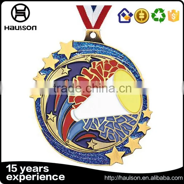 Wholesale Custom 3d Embossed Stamping Pad Printing Iron Brass Zinc Alloy Plating Gold Tennis Sport Medal With Ribbon photo-3