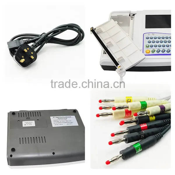 Hospital and Clinic Used Standard 12 Leads Portable Ecg Machine With CE,FDA Marked photo-4