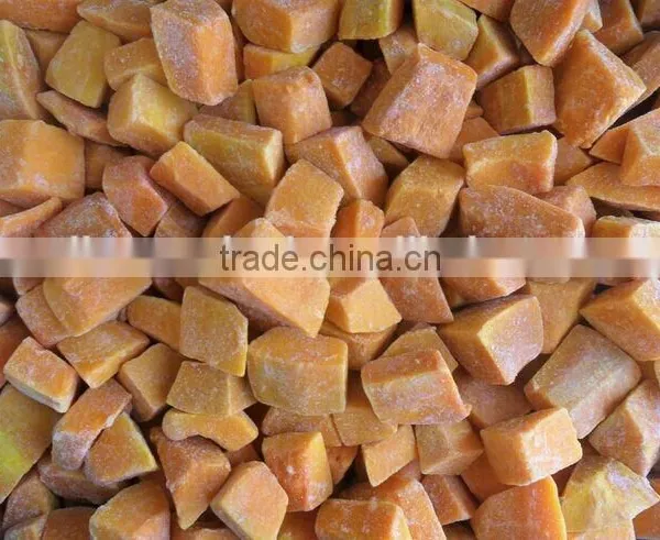 Frozen Pumpkin Peeled Organic IQF Frozen Pumpkin Price From China photo-3