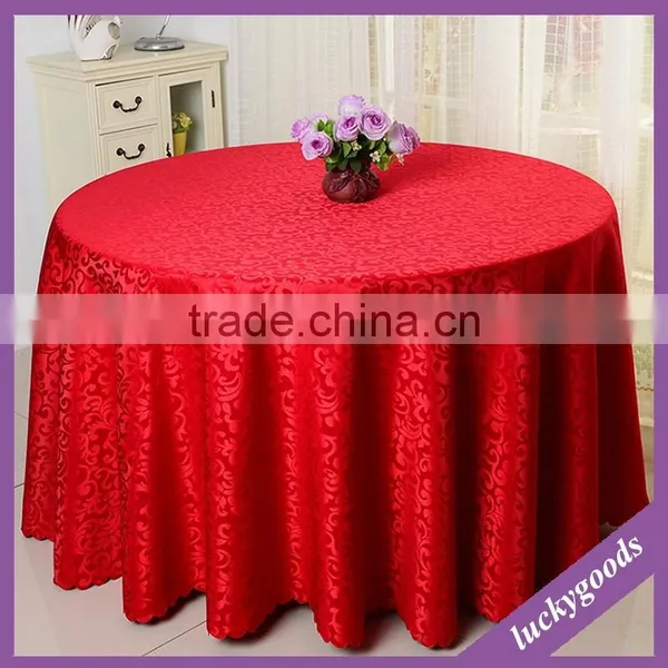 3.05m Persomized Polyester Champagne Table Cloth Wholesale photo-5