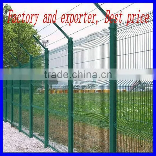 Polyester Coated/hot Dip Galvanized Curvy Welded Fence for Public Places and Buildings for Roads photo-5