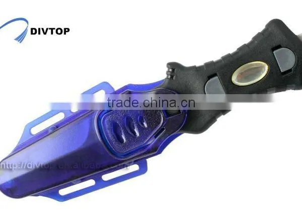 100% Titanium Point Blade ABS Handle Black bc Scuba Knives photo-4
