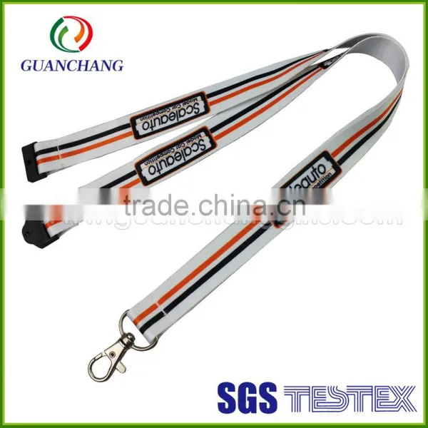Custom Print Colorful Country Flag Logo Lanyard photo-3