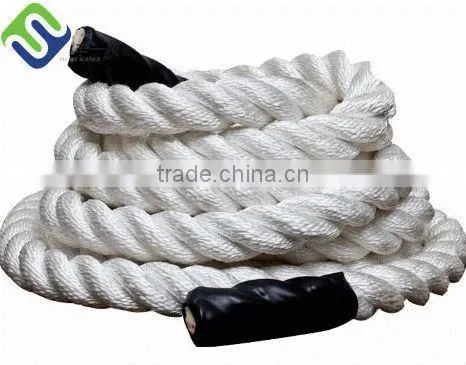 2 Inch Black Polydacron Training Ropes / Battle Ropes for Body Fitness photo-3