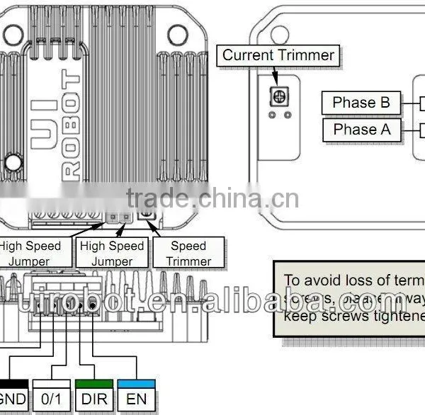UIM24004 Miniature Size Integrated Stepper Motor Driver photo-6