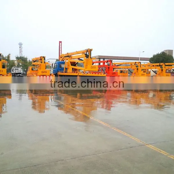 DFAC Hubei 14m Hydrauli Aerial Cage photo-6