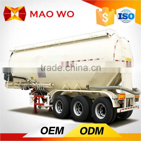 Used Cement Bulker Tank Trailer 50CBM With Diesel Machine 4102 photo-6