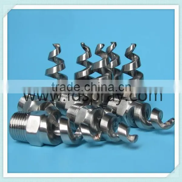 3/8" Stainless Steel SS SPJT Full Cone Spiral Nozzle With 170 Degree(17040) photo-3