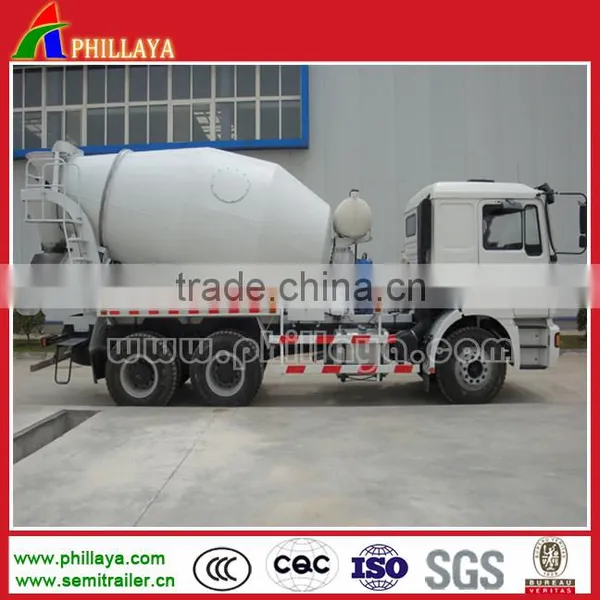 8cbm 10cbm Semi Trailer Type Two Axles Concrete Mixer Trailer for Sale photo-4