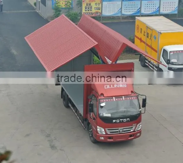 Mini Bus/view Van/coaster/passenger Car Foton Truck 6x6 With Crane photo-3