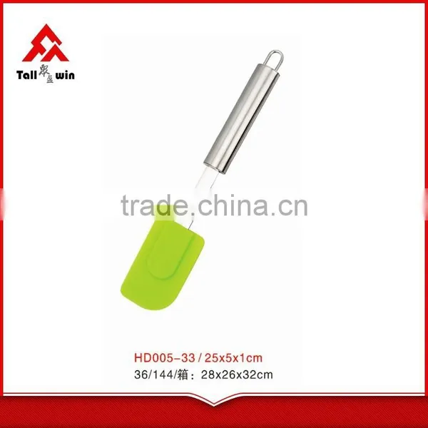 New Design Silicone Spatula With Stainless Steel Handle photo-4