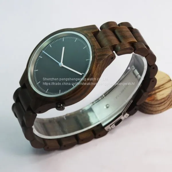 2017 год. Чистодеревянные кварцевые мужские часы relojes на продажу photo-4