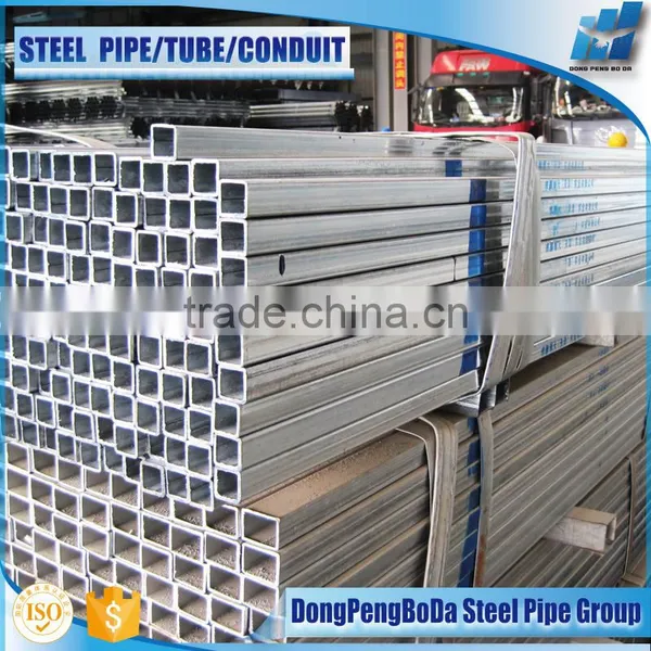 20*20*2.2mm Hot Dipped Galvanized Square Tube Rectangular Steel Tube photo-2