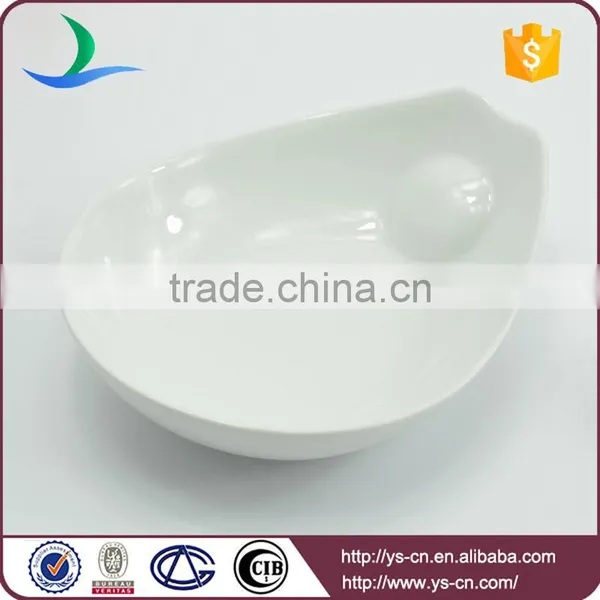 Custom Kitchen White Ceramic Dry Fruit Bowl Wholesale photo-6