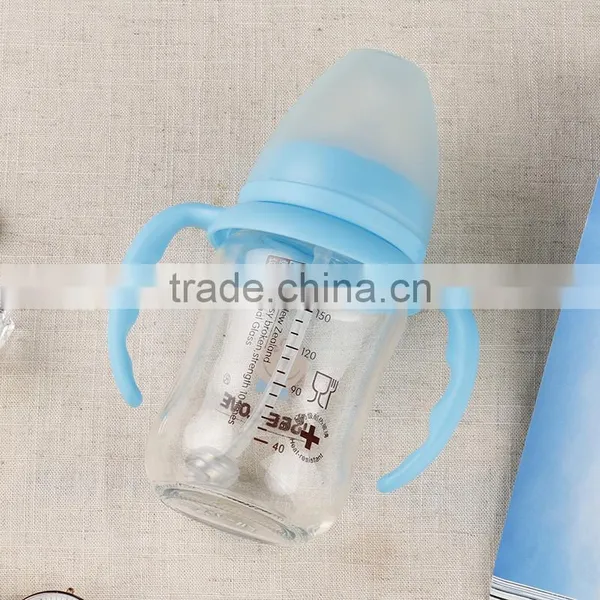 Clear Borosilicate Glass Baby Feeding Bottle Factory photo-2