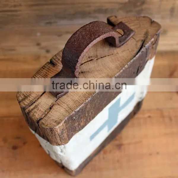 Reclaimed Wooden Door Stop photo-3