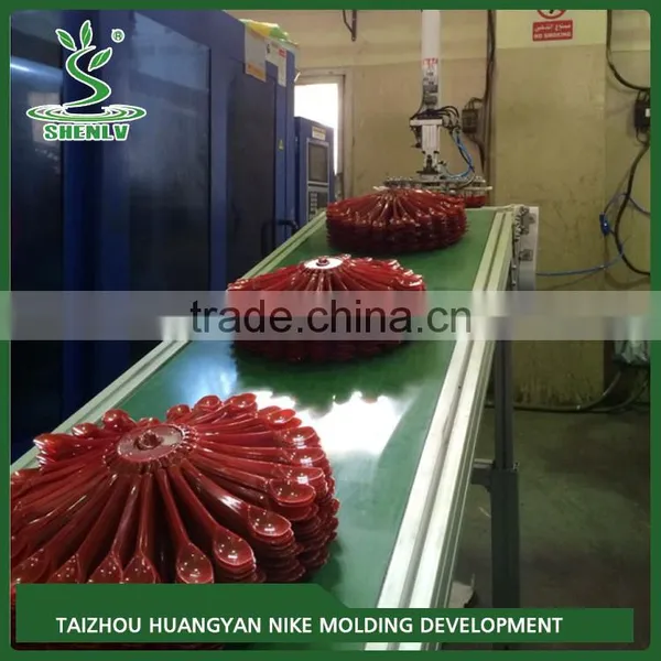 High Quality Disposable Knives, Forks, Spoons Plastic Mold Making, Spoon Mould Shipping From China photo-6