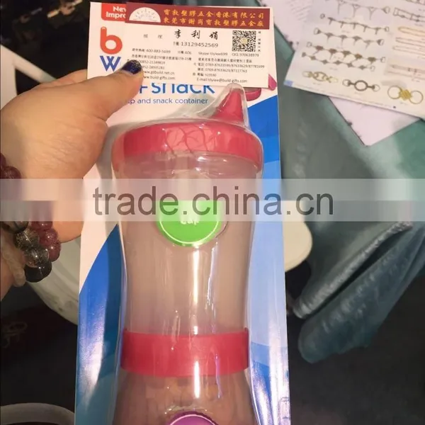 Baby Sip Snack Sippie Cup Detachable Food Snack Container Keeper BPA Free 9 Oz photo-6