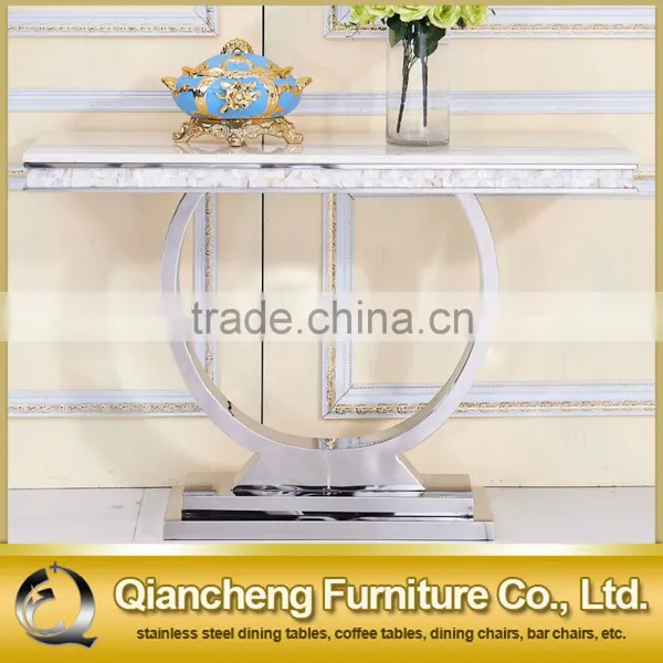Modern White Antique Console Table photo-2