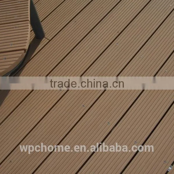 Hot Sell Garden Path Anti-Slip Wood Plastic Composite WPC Decking photo-2
