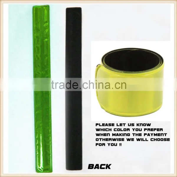PACK 10 HIGH VISIBILITY REFLECTIVE STRAP LAG BANDS SLAP SNAP ON ARMBAND ANKLE photo-6