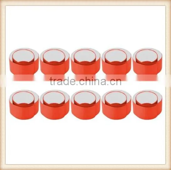 10 X HIGH VISIBILITY SLAP ARM BANDS - REFLECTIVE FLUORESCENT ORANGE SNAP BANDS photo-2