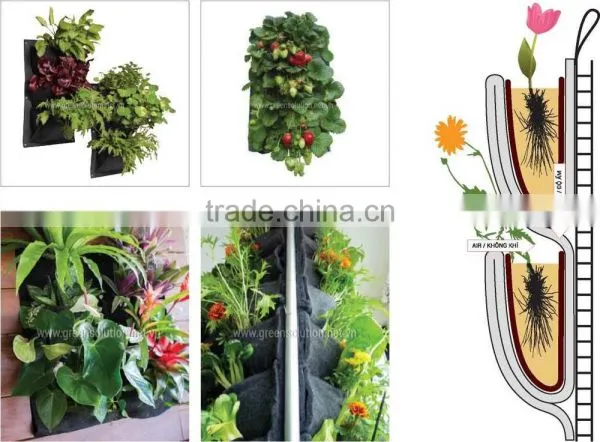 Vertical Garden Grow Bags