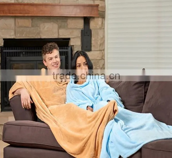 New Style Portable Non-woven Electric Heated Blanket With Sleeves photo-2