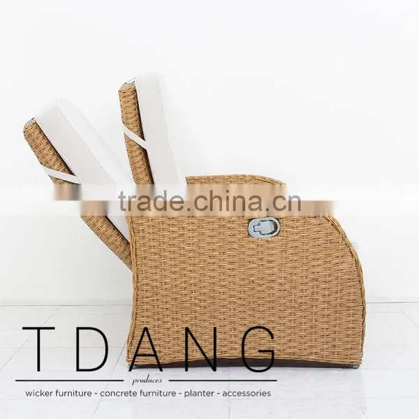 Mandalay Outdoor Patio Bench - Vietnam Wicker Furniture - ConversationFurniture photo-4